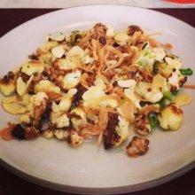 Gluten-free cauliflower salad from Charlie Bird